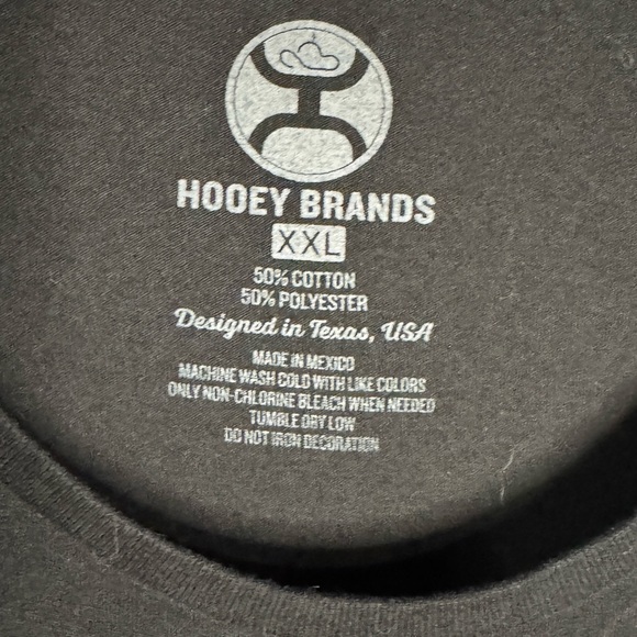 “Raised on Rodeos and Honkytonks” soft t-shirt Hooey Brand Woman’s XXL Rare NFR - Picture 3 of 3